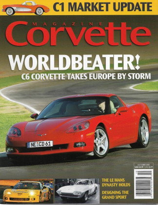 CORVETTE MAGAZINE 2005 OCT - SOLID AXLE CLUTCHES, BILL HERRON'S '57, PARK'S 427